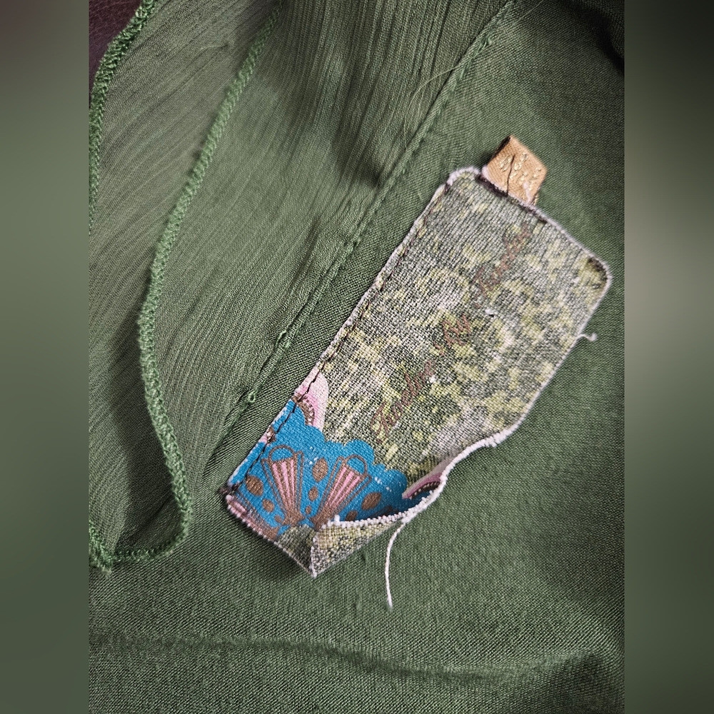 Nwt Twelve By Twelve Forever 21 Chiffon Ruffle Pa… - image 5